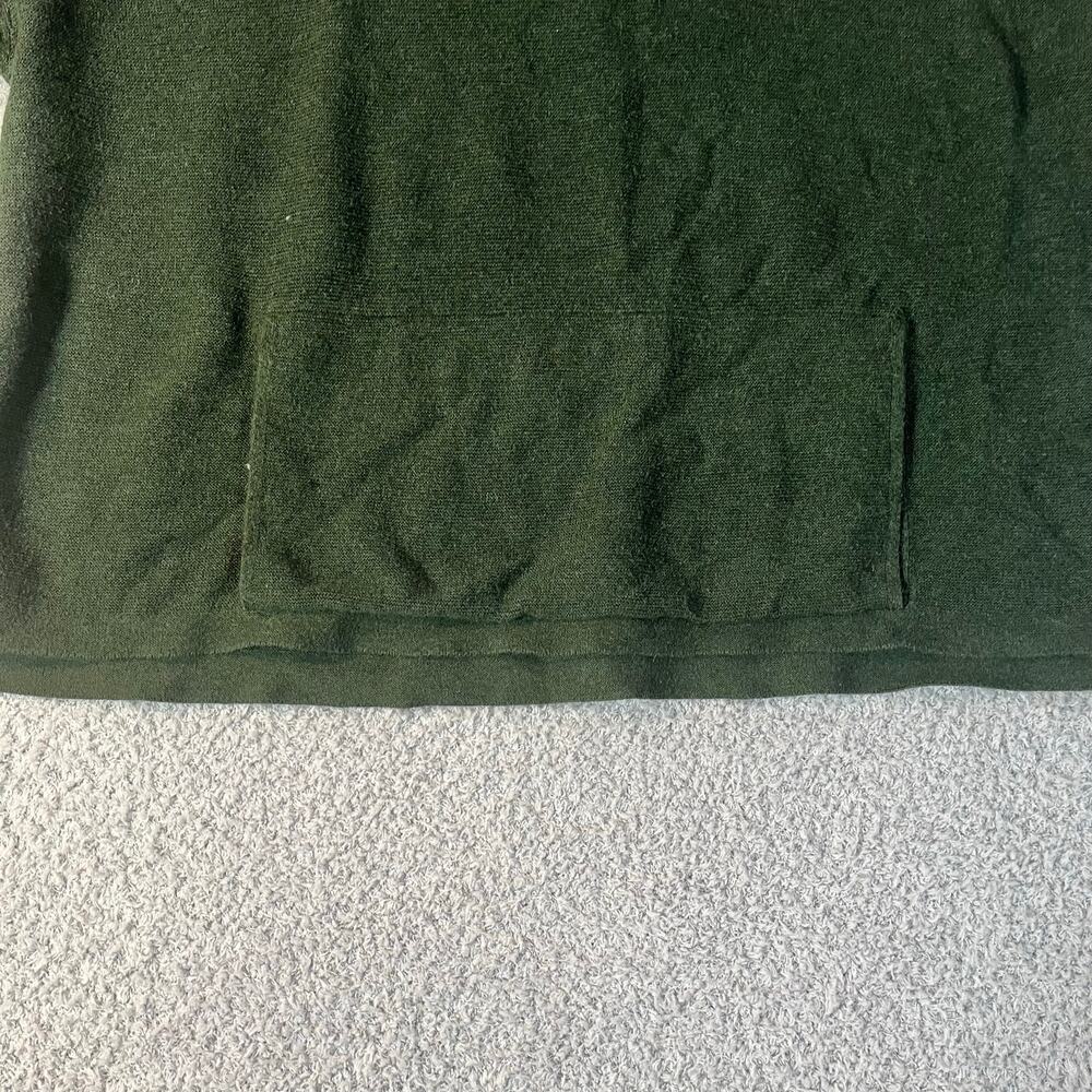 Pure Jill Forrest green pocket sweater cotton/viscose/silk/wool blend size L - Picture 3 of 8